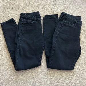 Old Navy Rockstar Skinny Jeans 2 pairs